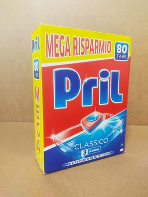TAVOLETTE PER LAVASTOVIGLIE PRIL (80PZ)