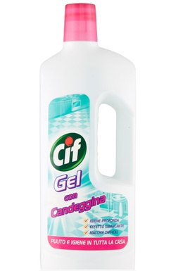 CIF LIQUIDO GEL CON CANDEGGINA 750ML