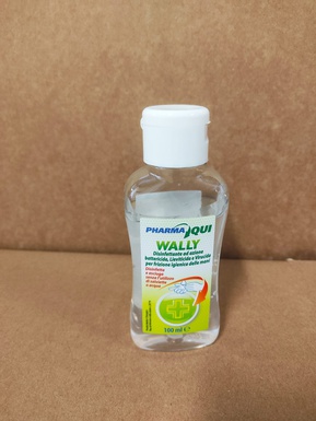 DISINFETTANTE GEL MANI IN TUBETTO PMC PHARMAQUI WALLY 100ML 70% ALCOOL