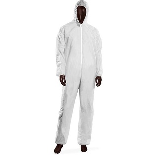 TUTE C/CAPPUCCIO E ZIP TG. XXL BIANCHE PARAMOS