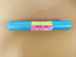 SACCHI SPAZZATURA AZZURRI 72x110