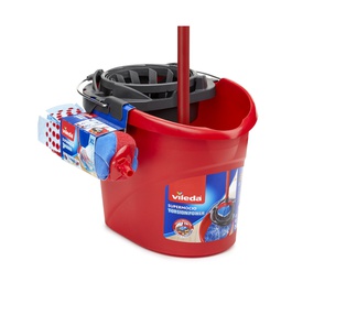 SECCHIO CON MOCIO E MANICO VILEDA XL